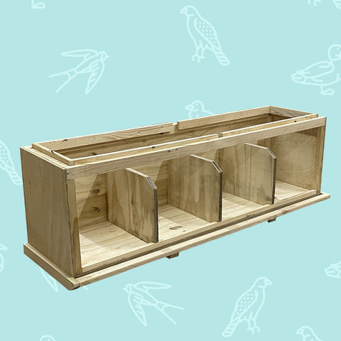 Chicken Nest Box- Extension (4 nests) – Bee Happy Beekeeping