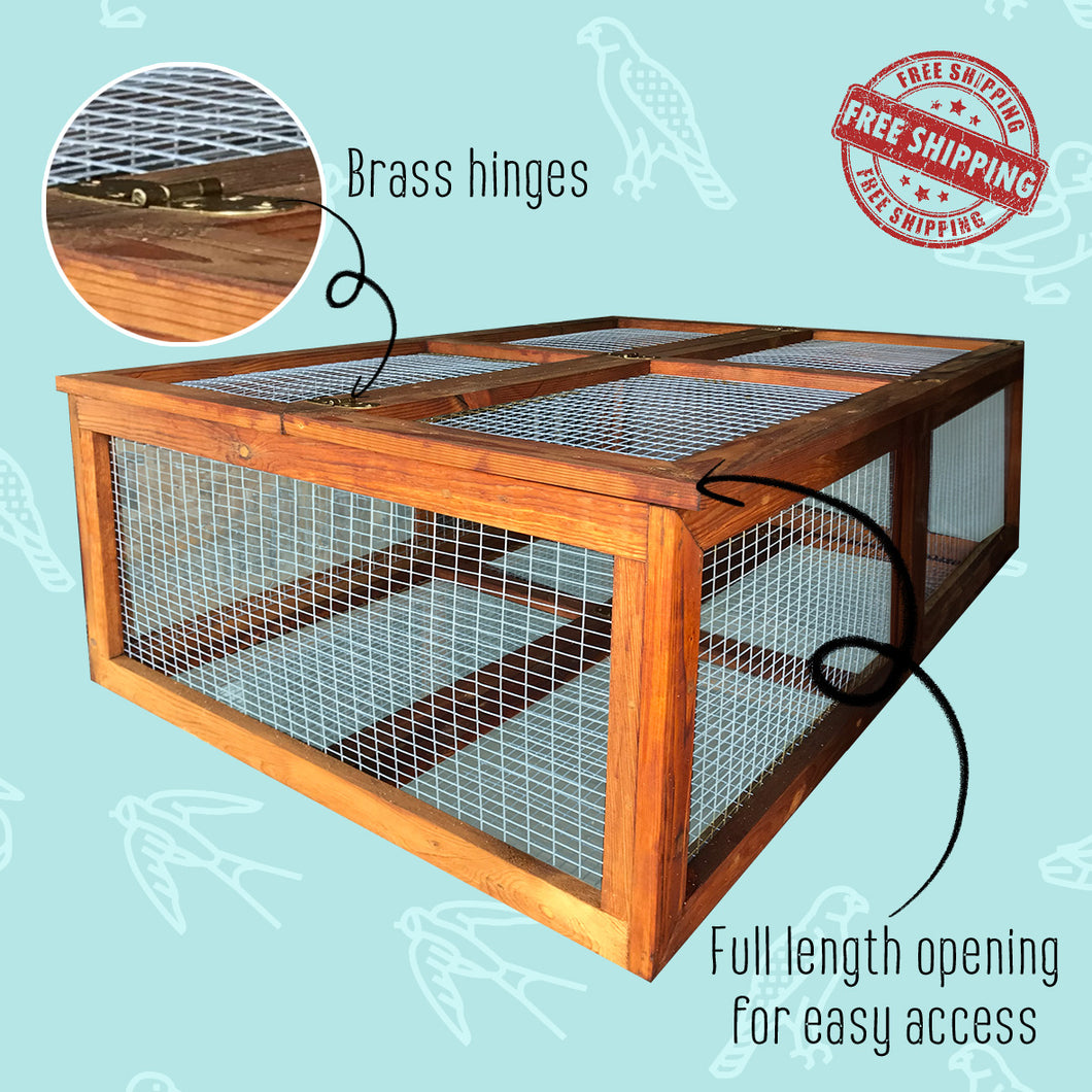 Collapsible rabbit cage best sale