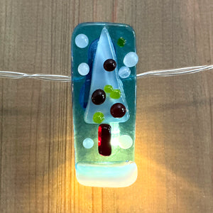 Christmas Tree Ornaments - fairy light clip-ons