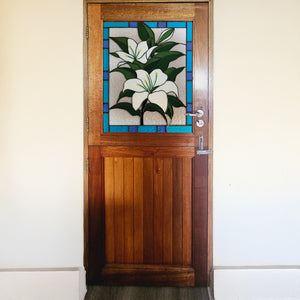 Lily in Light - Window Pane