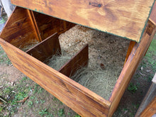 Load image into Gallery viewer, Chicken Coop with Nesting Boxes and Run