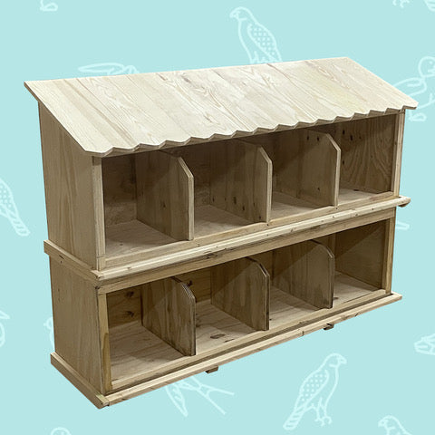 Chicken Nest Box (8 nests)