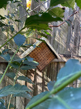 Load image into Gallery viewer, Reclaimed Wood Bee Hotel
