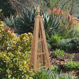 Khanya Wood Obelisk Trellis