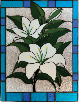 Lily in Light - Window Pane