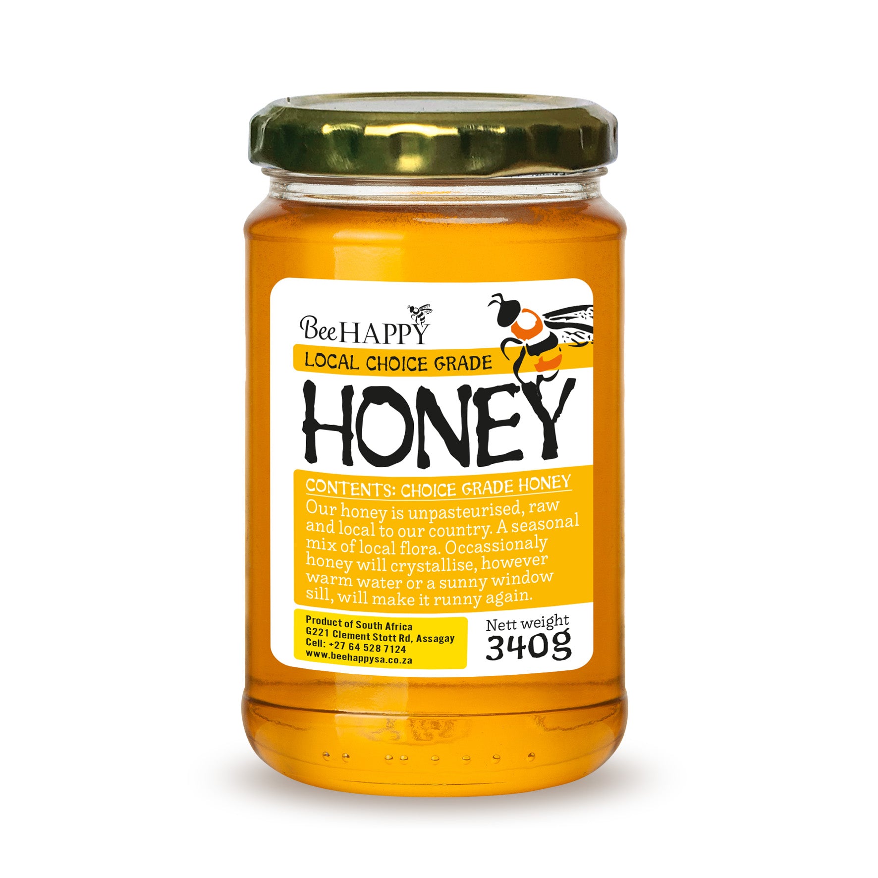 Honey！ Honey - Multi Flora Raw – Bee Happy Beekeeping