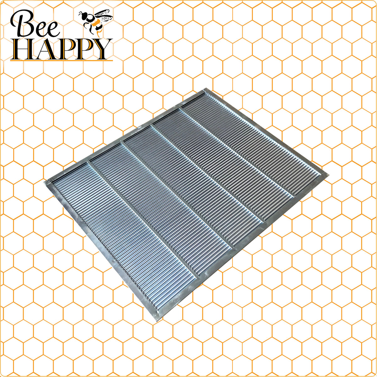 Queen Excluder Stainless Steel Bee Happy Beekeeping